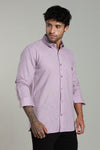 High Quality Cotton Shirt Purple