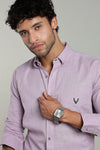 High Quality Cotton Shirt Purple