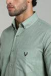 High Quality Cotton Shirt Mint Green