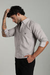High Quality Cotton Shirt Gray
