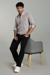 High Quality Cotton Shirt Gray