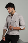 High Quality Cotton Shirt Gray