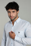 High Quality Cotton Shirt Sky Blue