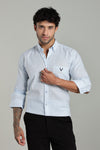High Quality Cotton Shirt Sky Blue