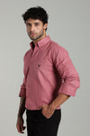 High Quality Cotton Shirt Dusty Pink