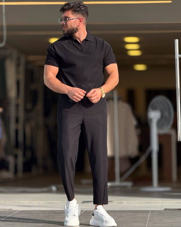 The Sovereign White Set Tshirt & Trousers