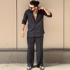 Linen Co-ord Set Shirt and Trousers