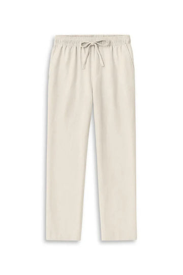 Straight-Leg Co-Linn Drawstring Trousers
