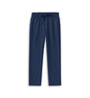 Straight-Leg Co-Linn Drawstring Trousers Blue
