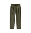 Straight-Leg Co-Linn Drawstring Trousers Olive