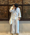 Linen Co-ord Set Shirt and Trousers