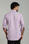 High Quality Cotton Shirt Purple