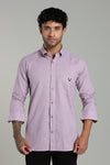 High Quality Cotton Shirt Purple