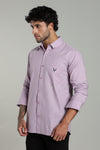 High Quality Cotton Shirt Purple