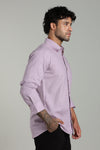 High Quality Cotton Shirt Purple