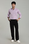 High Quality Cotton Shirt Purple