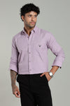 High Quality Cotton Shirt Purple