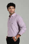High Quality Cotton Shirt Purple