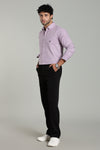 High Quality Cotton Shirt Purple