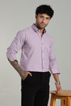 High Quality Cotton Shirt Purple