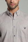 High Quality Cotton Shirt Gray