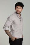 High Quality Cotton Shirt Gray