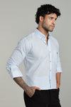 High Quality Cotton Shirt Sky Blue