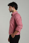 High Quality Cotton Shirt Dusty Pink