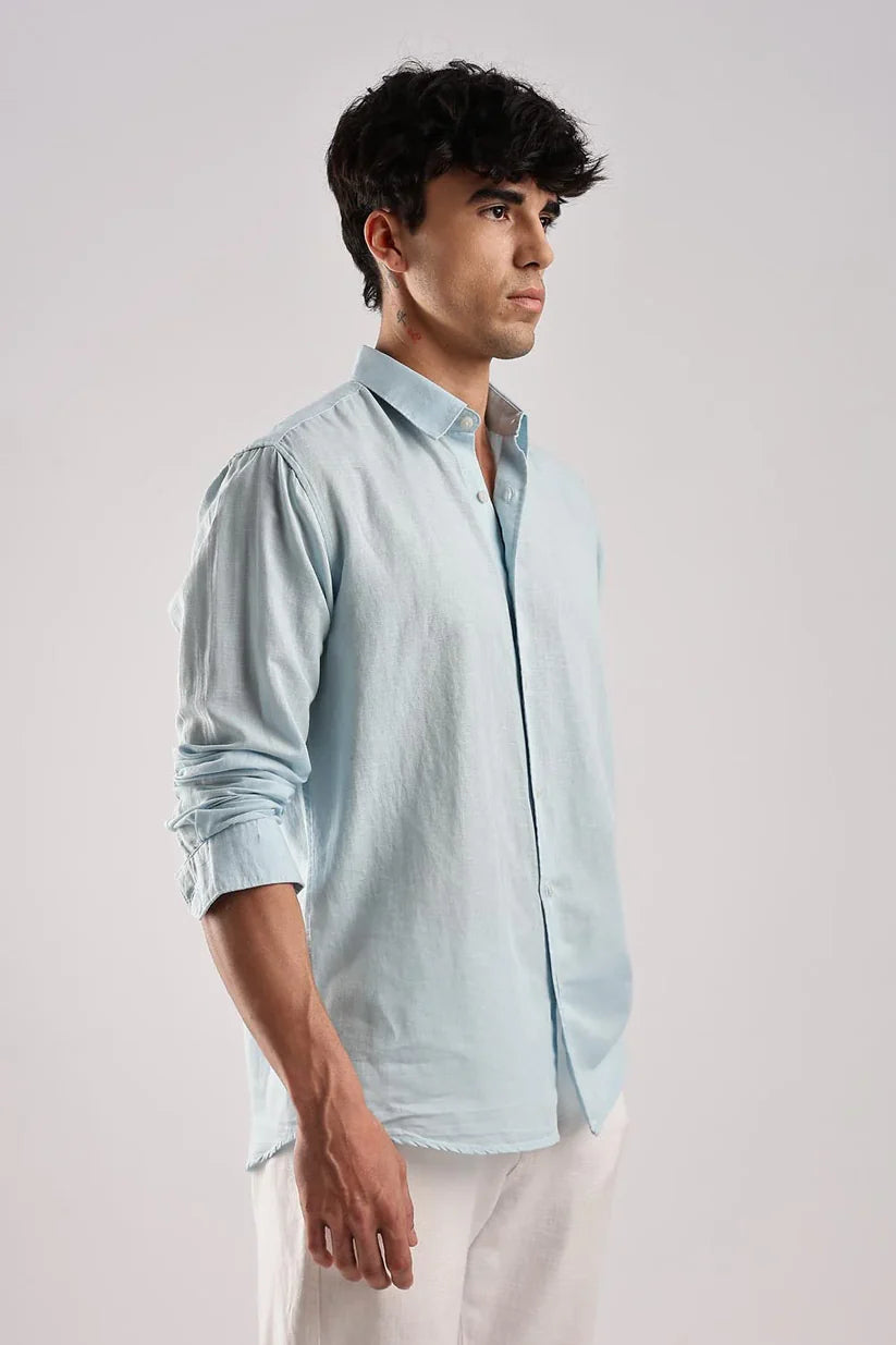 Sky Blue Lightweight Soft Stride Shirt