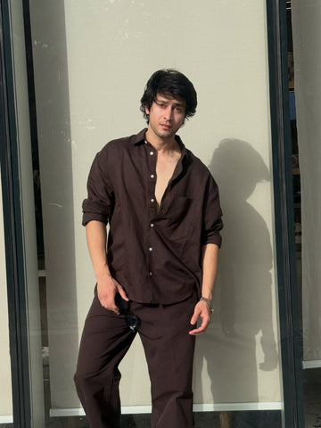 Urban Mocha Linen Pair