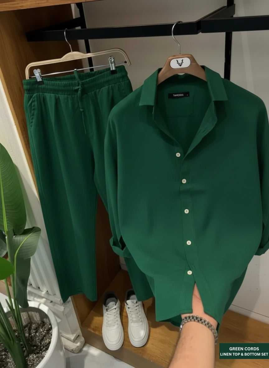 The Linen Top & Trouser Set