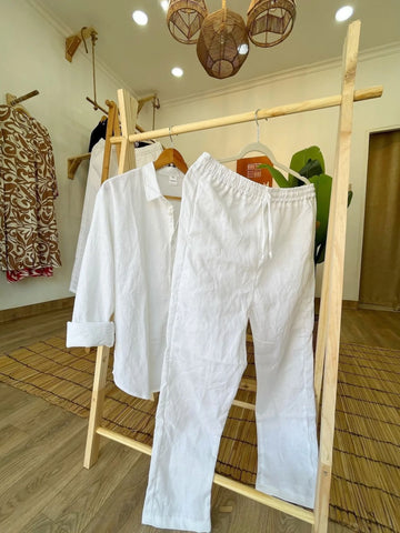 Cotton Linen Co-Ords Set