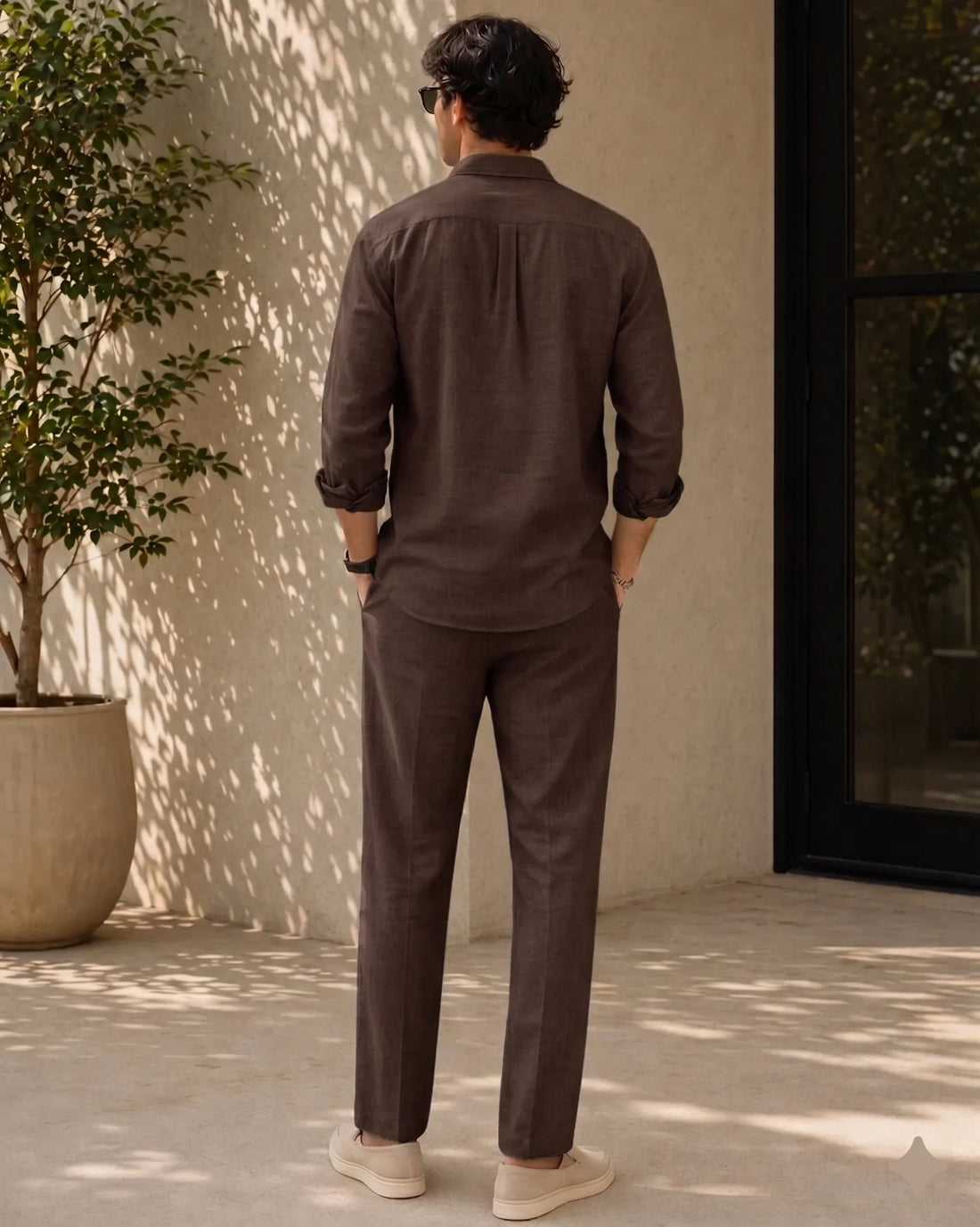 Top & Bottom Set Of Linen, Luxury And Style