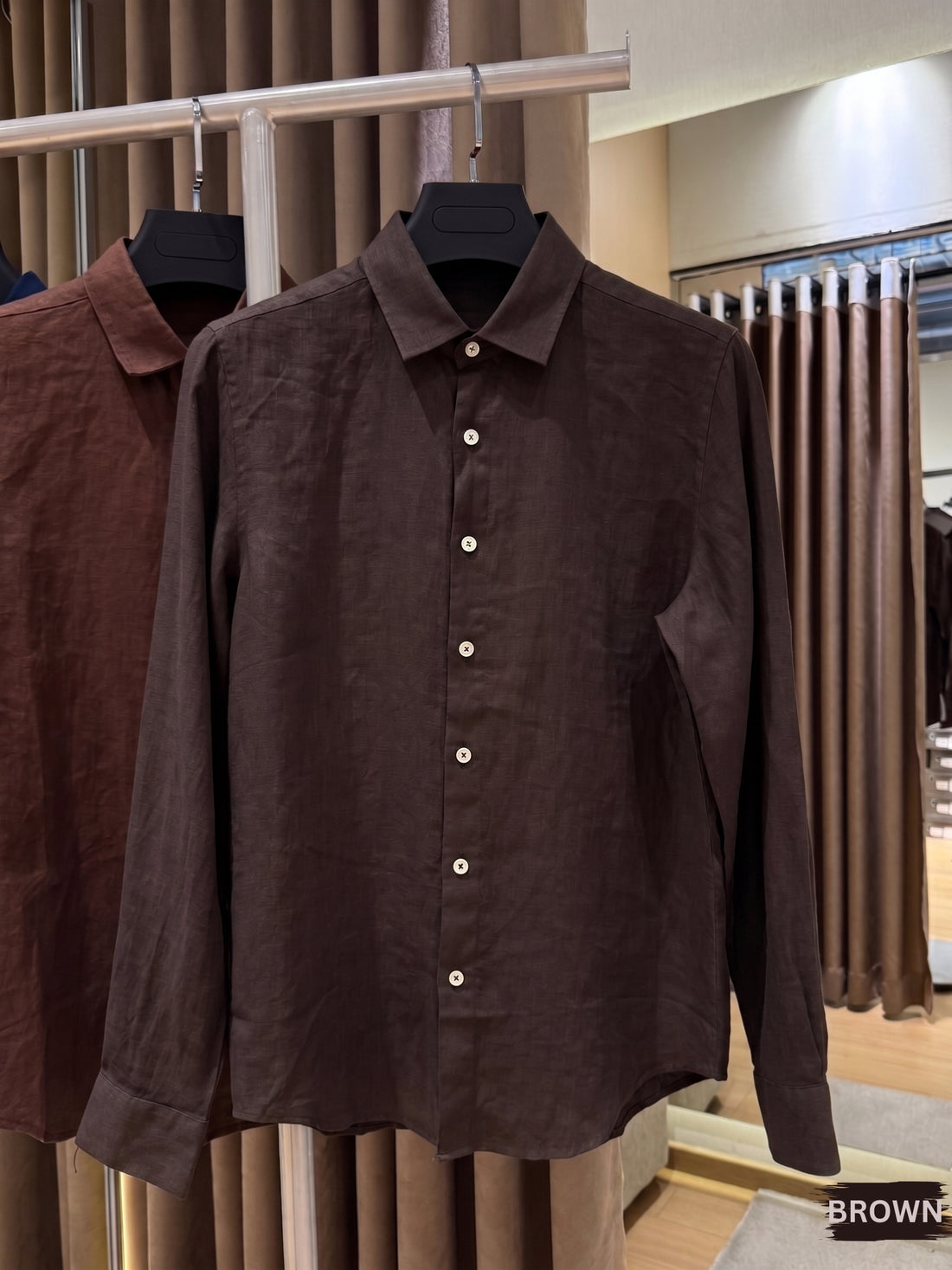 Natural Crest Linen Shirt