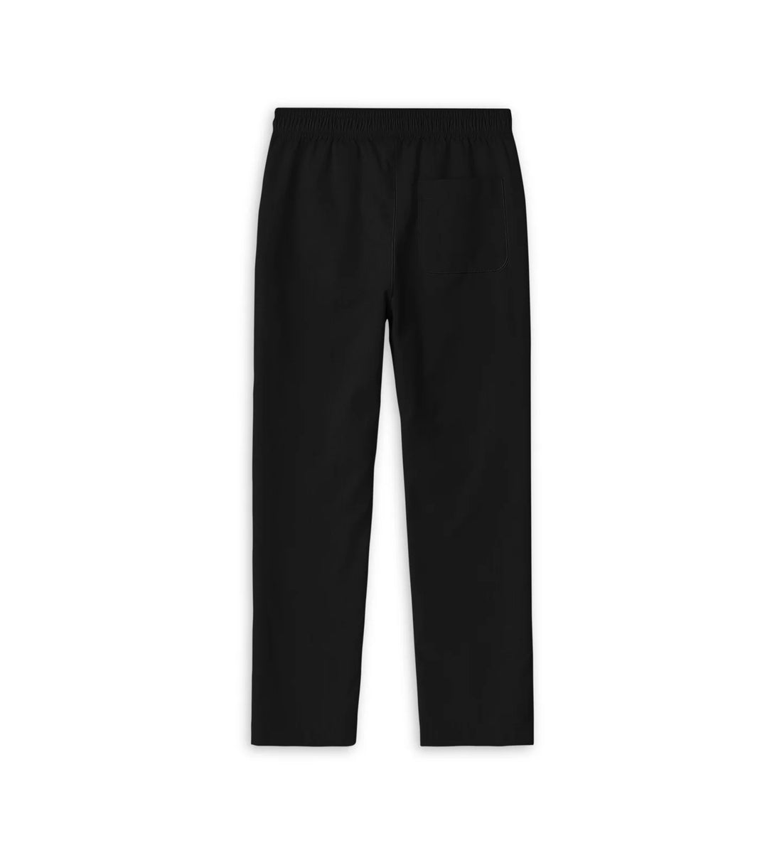 Straight-Leg Co-Linn Drawstring Trousers Black